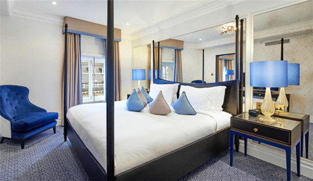 倫敦華爾道夫酒店客房空間設計方案