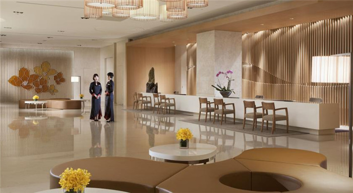 精致優雅的酒店大堂空間設計實景圖