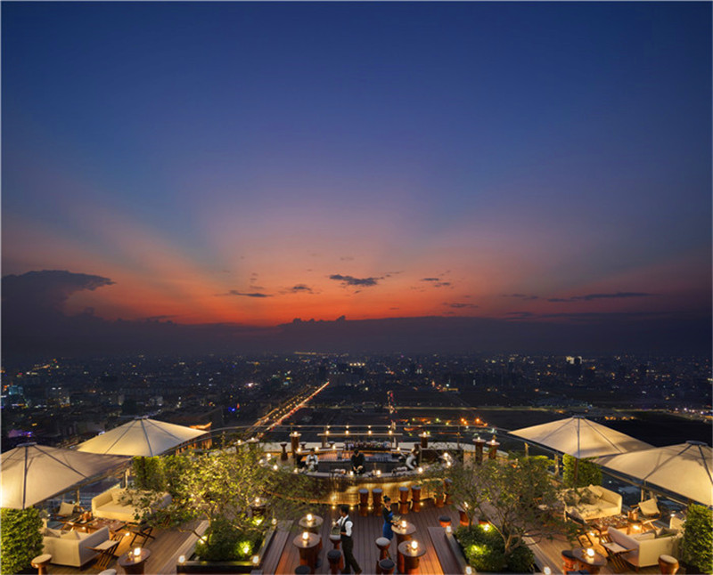 國際高端品牌酒店設計  柬埔寨金邊瑰麗酒店設計方案