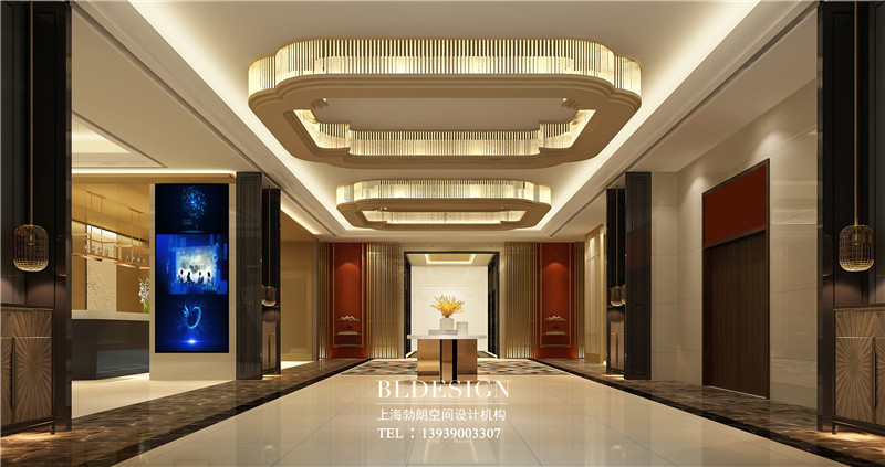 鄭州CBD大河錦悅四星級酒店大堂改造設計案例