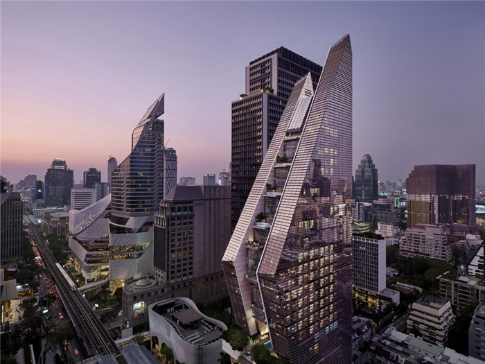曼谷瑰麗酒店建筑外觀設計   體驗泰式優雅精致與奢華