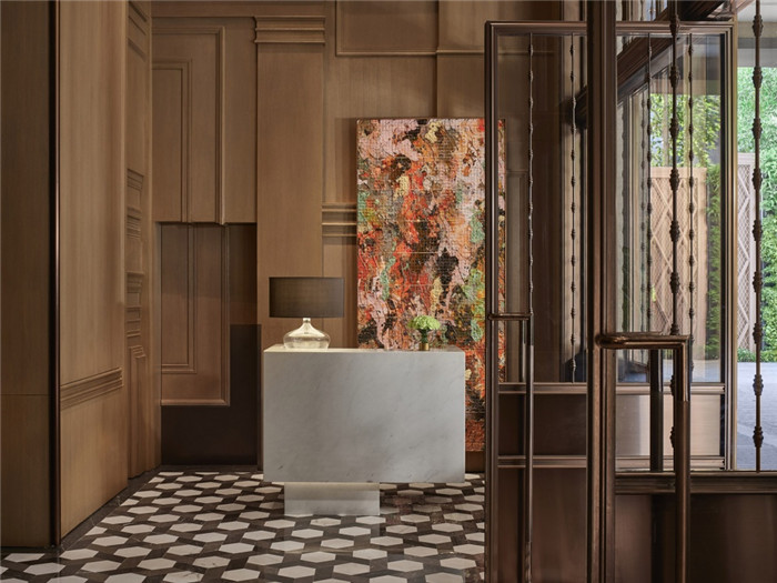 曼谷瑰麗酒店大堂室內設計   體驗泰式優雅精致與奢華