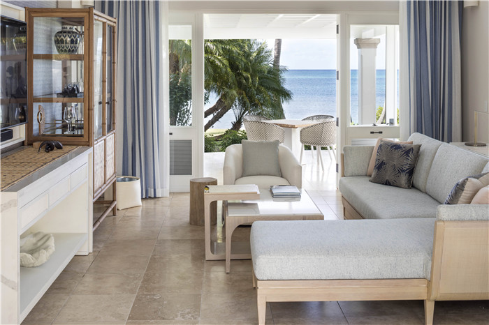 福布斯五星級榮譽   與海島融為一體的度假酒店客房設計