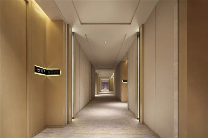 澄海國瑞豪生大酒店客房走廊設計   國際五星酒店設計案例賞析