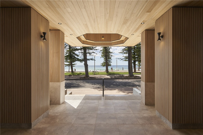 環保自然的北歐風悉尼塞貝爾酒店入口改造設計方案