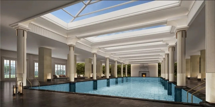 蘇寧旗下超奢華鐘山國際高爾夫酒店泳池升級改造設計方案