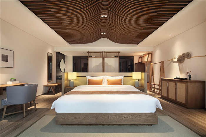 以當地人文為主題的九華山禪居度假酒店客房設計方案