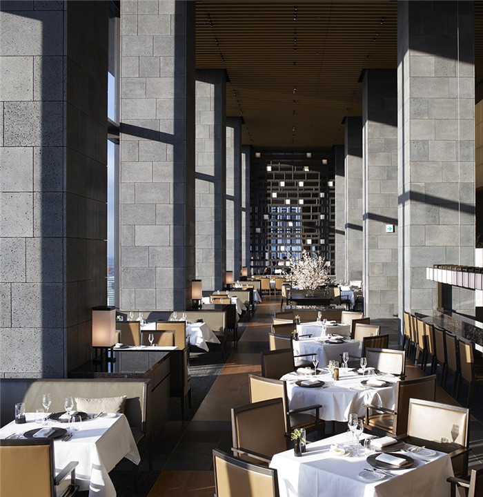 餐廳設計-專為休閑和商務游客而定制的東京安縵度假酒店設計