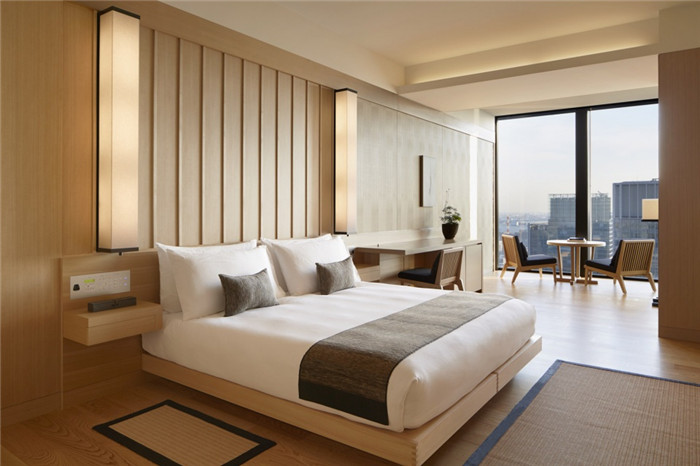 豪華套房設計-專為休閑和商務游客而定制的東京安縵度假酒店設計