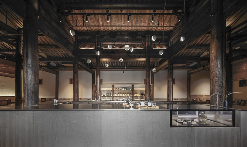 古建筑民居改造酒店設計  青普梧林文化行館設計說明