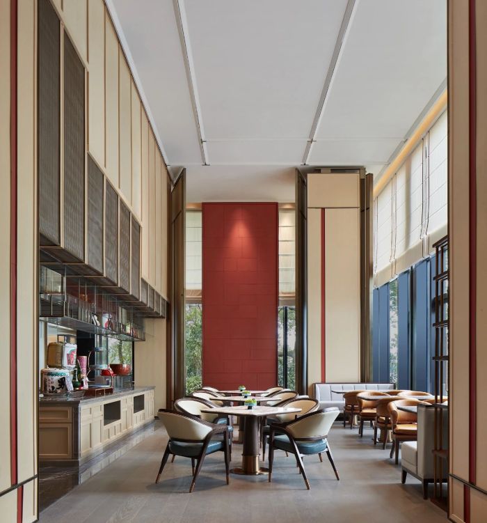 酒店餐廳設計-中式風華   南湖賓館1號樓翻新改造設計案例