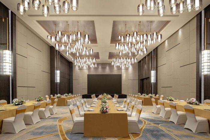 新五星級酒店設計   佛山新城保利洲際酒店宴會廳設計賞析