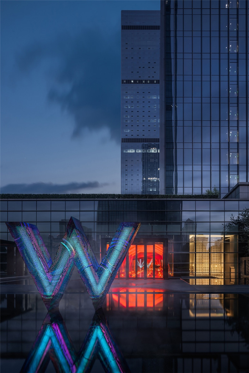 前衛潮流的長沙W酒店公共區域設計方案