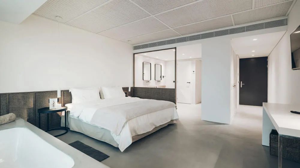 客房設計-僅限成人入住的希臘四星級度假酒店設計方案賞析
