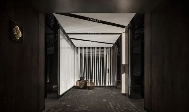 電梯廳設計-江蘇第一家英迪格連鎖品牌酒店設計賞析