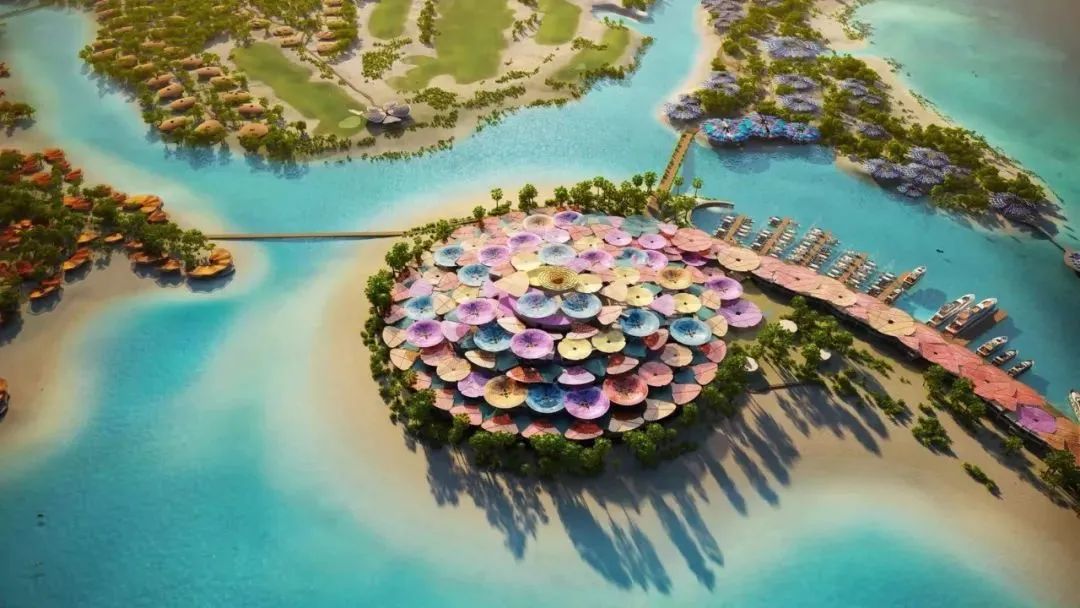 沙特阿拉伯紅海旅游度假區萊佛士酒店設計