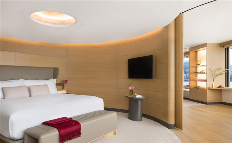 香港麗晶五星級酒店客房翻新改造設計方案